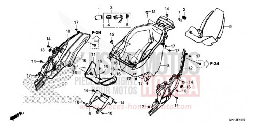 COMPARTIMENT A BAGAGES ADV750K de 2020